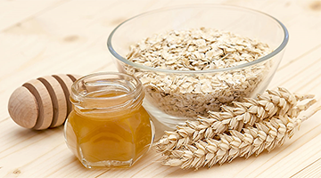 Mascarilla facial de Avena y Miel