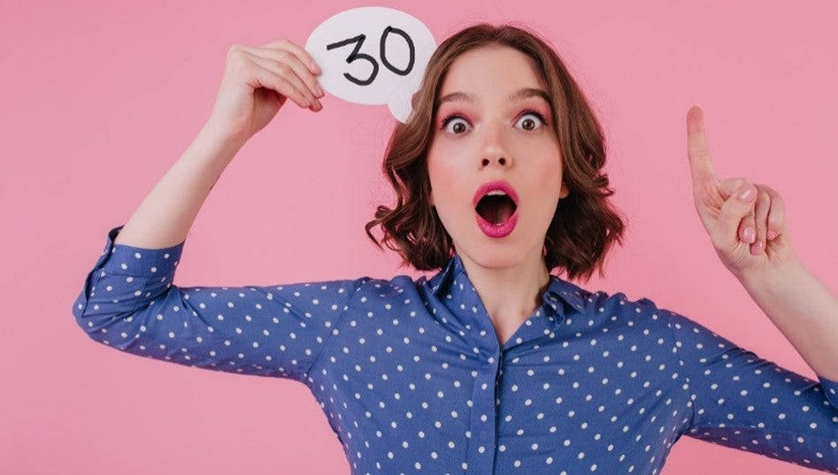 Llegue a los 30 años, ¿mi piel cambiará?