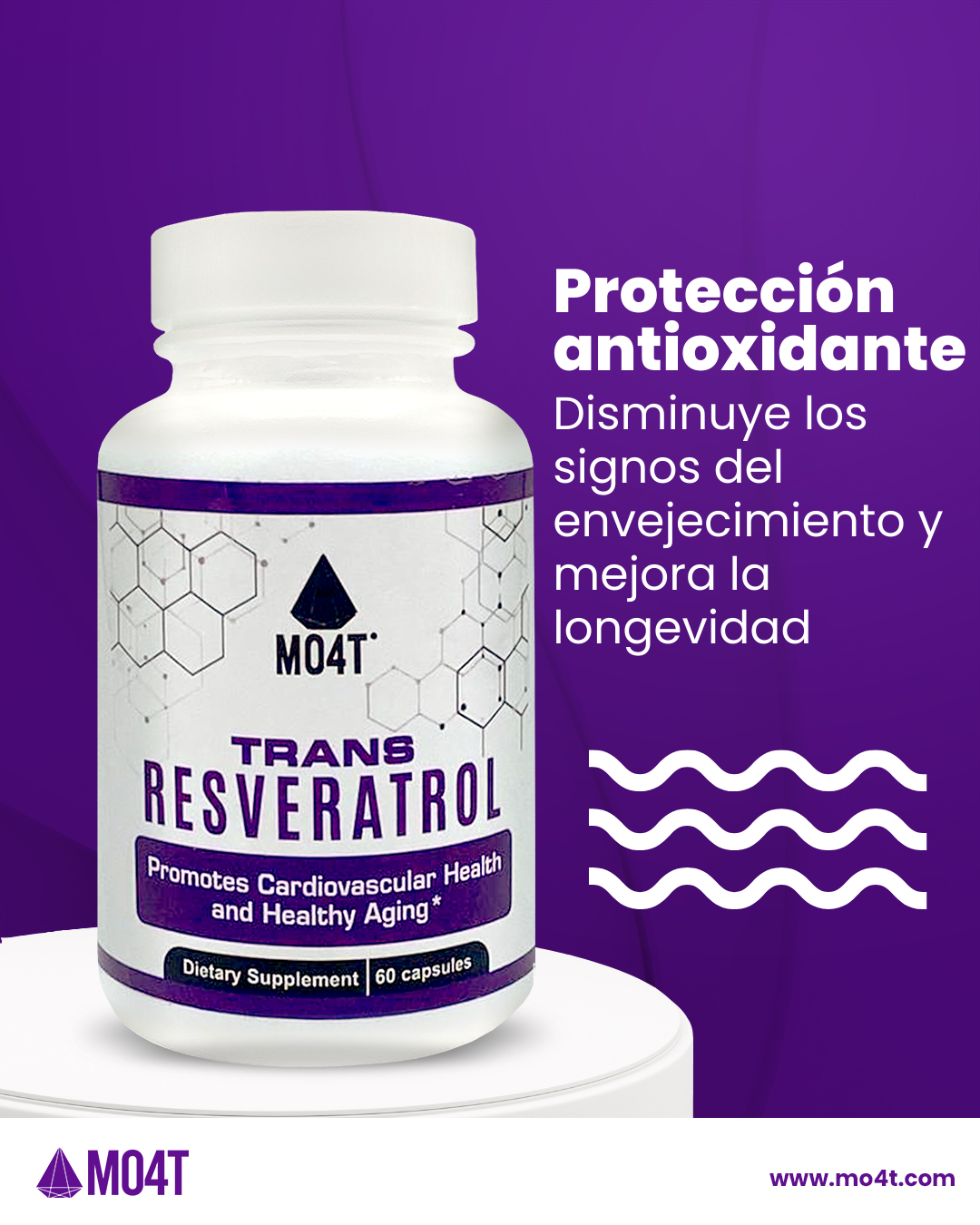 TRANS RESVERATROL - Protección anti-oxidante