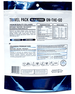 Hydrolyzed Collagen Peptides (12 Sticks Packs)