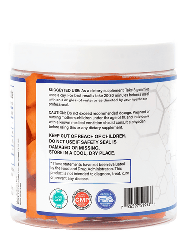 Creatine Monohydrate Gummies (Orange Flavor)