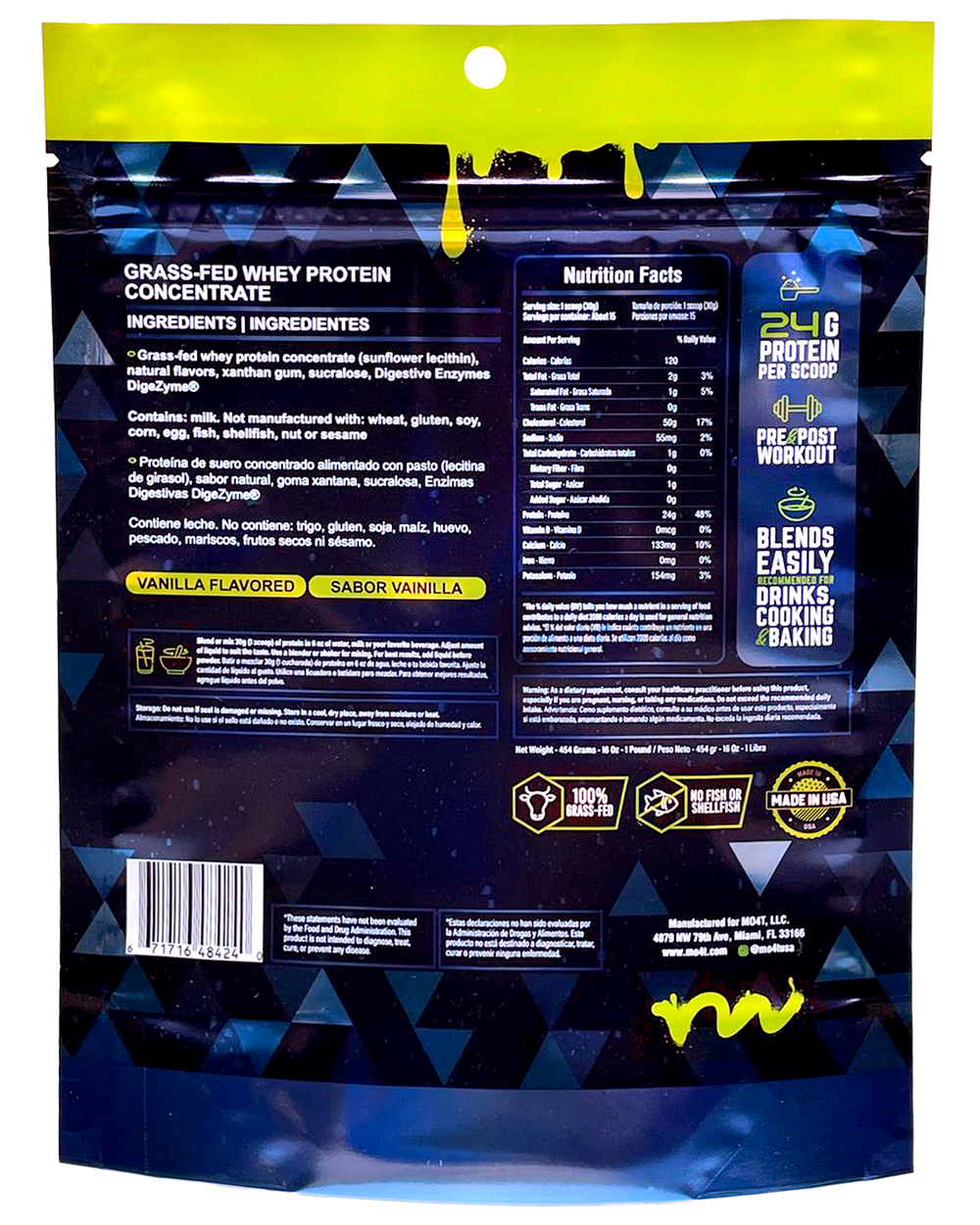 ProGainz Whey Protein Vanilla (15 Servings)