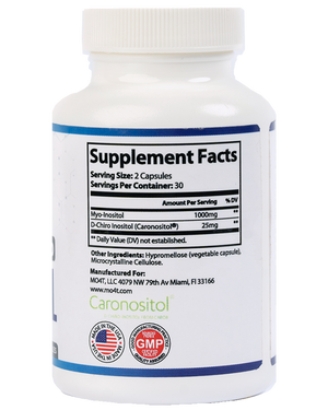 Inositol Myo & D-Chiro: Hormonal Balance and Ovarian Support