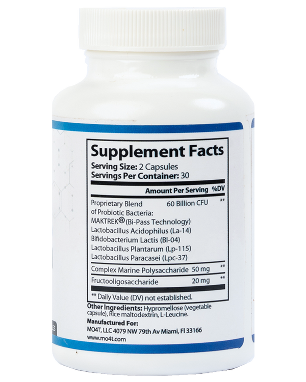 Probiotics: Gut health + prebiotics