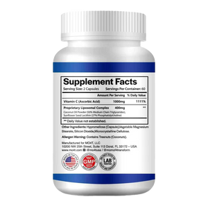 Liposomal Vitamin C — Enhanced Absorption 1000 mg