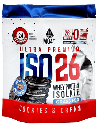 ISO26 Whey Protein Cookies & Cream (24 servings)