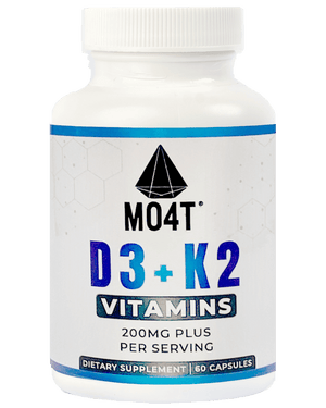 Vitamin D3 + K2: Bone health support