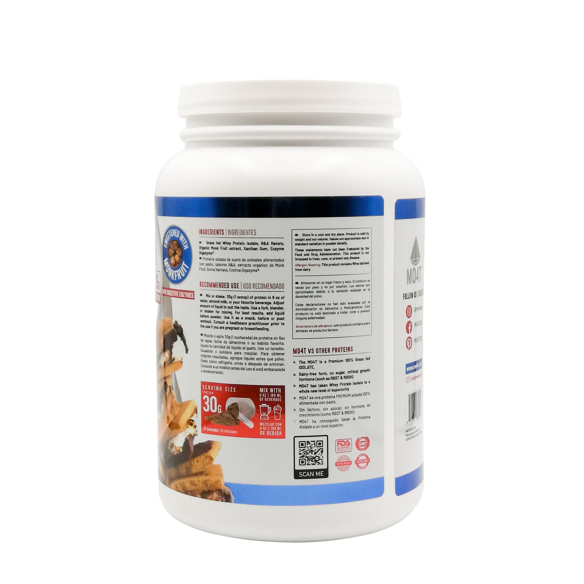 PROTEINA ISO26 (Premium Whey Protein Isolate) - Sabor Smores