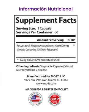Trans Resveratrol: Antioxidant